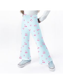 Nautinati - Girls Cotton All-Over Cherry Print Leggings