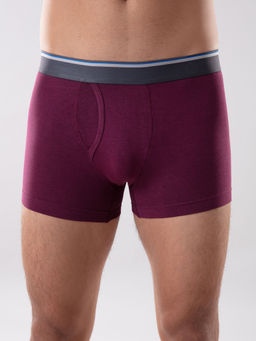 GLOOT - Anti Odor Cotton Tencel Cooling Trunk-GLI005-Plum