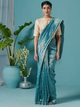 Fabindia - Silk Cotton Loom Woven Sari