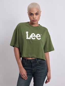Lee - Womens Green T-Shirt
