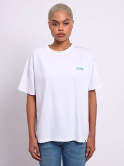 Lee - Womens White T-Shirt