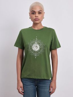 Lee - Womens Green T-Shirt