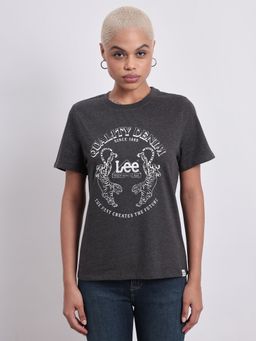 Lee - Womens Grey T-Shirt