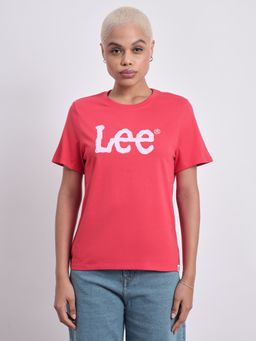 Lee - Womens Red T-Shirt