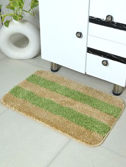 Saral Home - Shimo Microfiber Soft Antiskid Bathmat - Beige