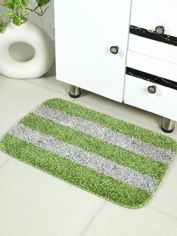 Saral Home - Shimo Microfiber Soft Antiskid Bathmat - Green
