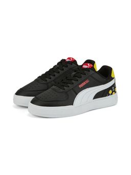 Puma - Caven Smiley World Jr Kids Black Casual Shoes