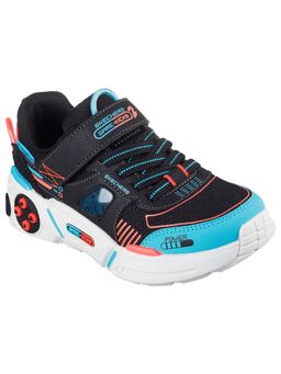 SKECHERS - Boys GAMETRONIX 2.0 Black Velcro Sneakers