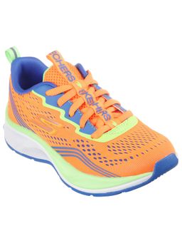 SKECHERS - Boys ELITE SPORT Orange Lace Up Sneakers