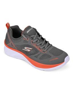 SKECHERS - Boys ELITE SPORT Grey Lace Up Sneakers