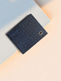 Hidesign - Rover W3 Blue Men's Bi-Fold - (11 X 1.5 X 9 Cms) (S)