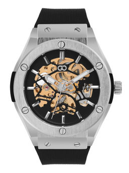 Gio Collection - Analogue Automatic Black Dial Watch For Men