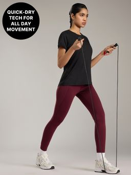 Kica - Regular Fit Active Top in DryFit Fabric
