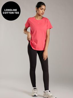 Kica - Cotton Regular Fit Top with Flattering Hip Coverage