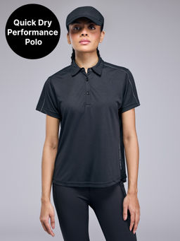 Kica - Quick-Dry Polo Top for Women In Comfort Fit