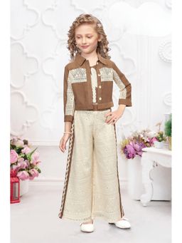 Lagorii - Girls Brown Co-Ord Set