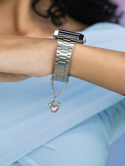 Shaya by CaratLane - Bring In The Kindness Heart Watch Charm In 925 Silver