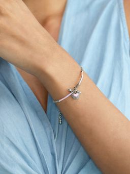 Shaya by CaratLane - Bring In The Togetherness Heart Bracelet In 925 Silver