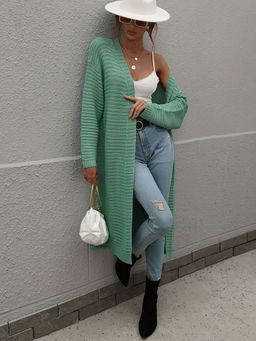 Oh Rare - Solid Color Knitted Shrug for Women