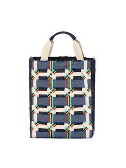 ETCETERA - Womens Denim Crisscross Handbag (M)