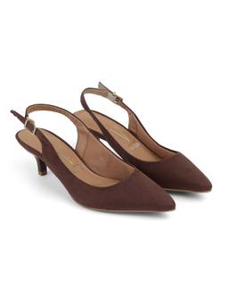 Vizzano - Women Chocolate Brown Kitten Heels