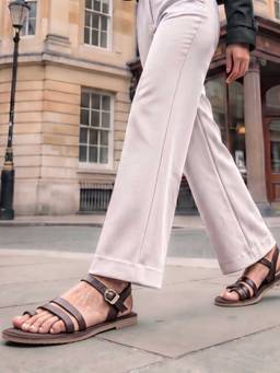 Metro - Women Brown Casual Sandals