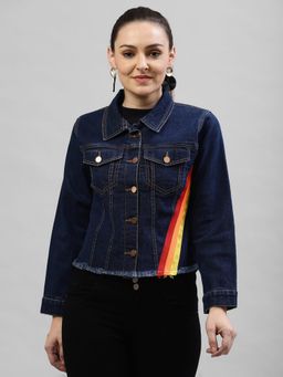 KASSUALLY - Blue Rainbow Jacket