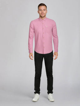 Wrangler - Mens Purple Casual Shirt