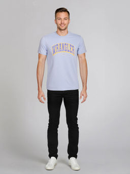 Wrangler - Mens Blue T-Shirt