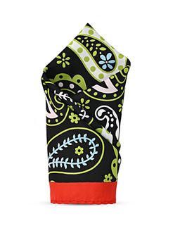 CAZZANO - Men Printed Microfiber Multi-Color Pocket Square