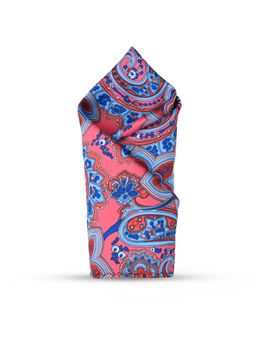 CAZZANO - Men Printed Microfiber Multi-Color Pocket Square