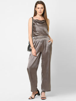 MISH - Grey Cowl Neckline Co-Ord Set (Set of 2)