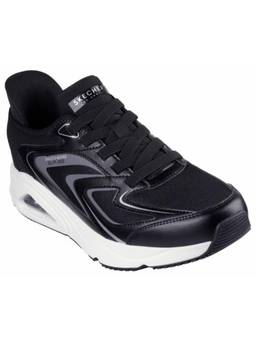 SKECHERS - Men TRES-AIR UNO - VISION-AIRY SLIP-INS Running Shoes - Black