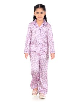 TINY GIRL - Barbie Heart Printed Button Down Shirt with Pyjama