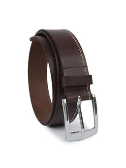 Cimoni - Men Leather Solid Brown Belt