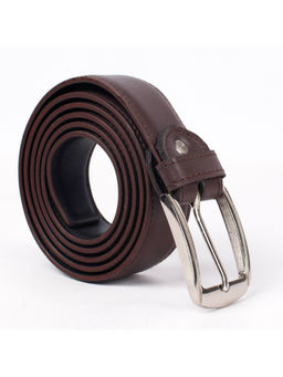 Cimoni - Men Synthetic Solid Brown Belt