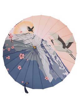 Little Surprise Box - Bright Seagull Chinese Canopy Style Rain and All Season Umbrella