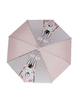 Little Surprise Box - Pink Translucent Bunny Hugs, Rain and All Season Umbrella Unisex