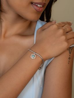 Shaya by CaratLane - 925 Silver Shaya by CaratLane Women Starry Blue Stone Bracelet