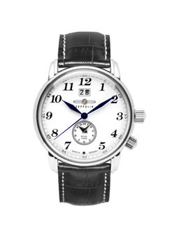 Zeppelin - LZ127 Graf Date Analog Dial Colour White Men Watch - 76441