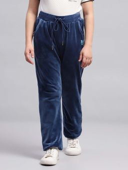 Monte Carlo - Blue Solid Trackpant