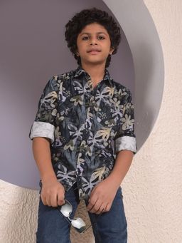 CRIMSOUNE CLUB - Boys 100% Cotton Corduroy Shirt