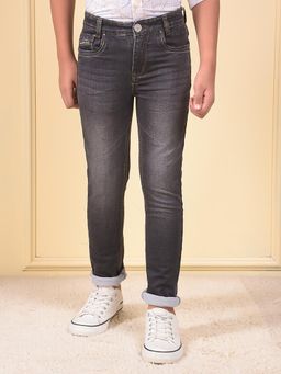 CRIMSOUNE CLUB - Boys Black Jeans