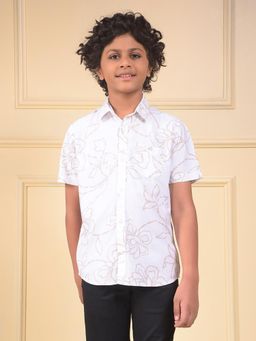 CRIMSOUNE CLUB - Boys White Shirt