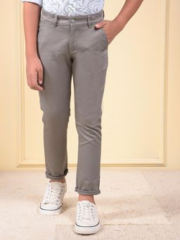 CRIMSOUNE CLUB - Boys Grey Trousers