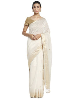 Fabindia - Natural Maheshwari Cotton Silk Saree