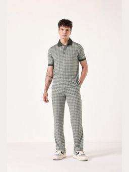 Muvazo - Green Cotton Checks Co-Ord Sets