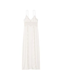 Victoria's Secret - Lace-Inset Long Slip White