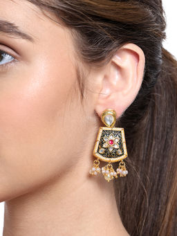 AARSEE OFFICIAL - Multi-Color Enamelled Earrings