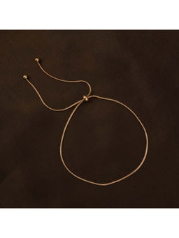 Palmonas - Women Minimalist Design Snake Chain Round Gold Anklet